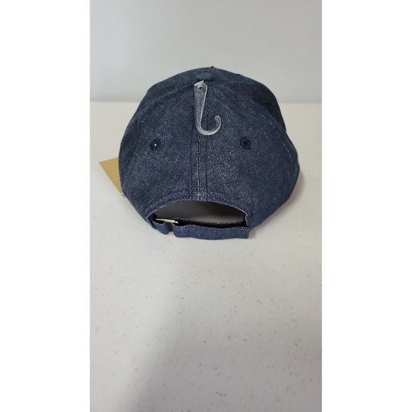Michael Kors Denim Baseball Cap Hat Adjustable‎ Logo New - Picture 3 of 5